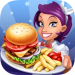 cooking stars: restaurant game android application logo